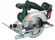 Аккумуляторная циркулярная пила Metabo KSA 18 LTX 4Ач