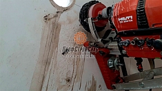 Использование системы отвода воды Hilti DD-WMK-BI