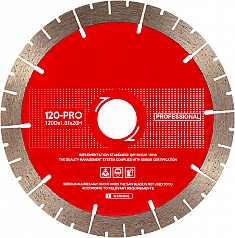 Круг алмазный Diam Professional 1A1RSS 120-Pro 120 мм