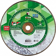 Круг отрезной алмазный Diam Extra Line 1A1R Корона Granite-Elite 300 мм