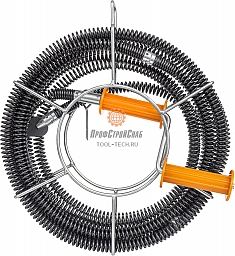 Набор для прочистки канализационных труб Крокочист 22 мм × 15 м