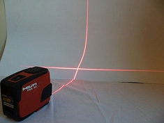 Применение линейного лазера Hilti PML 42