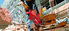 Применение ручной электрической алмазной отрезной машины Hilti DCH 230