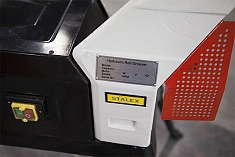 Шильдик желобонакатного станка Stalex G12D