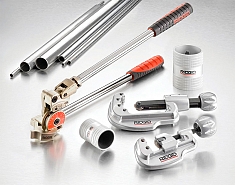 Трубогиб ручной рычажный Ridgid 606 с сопутствующими инструментами